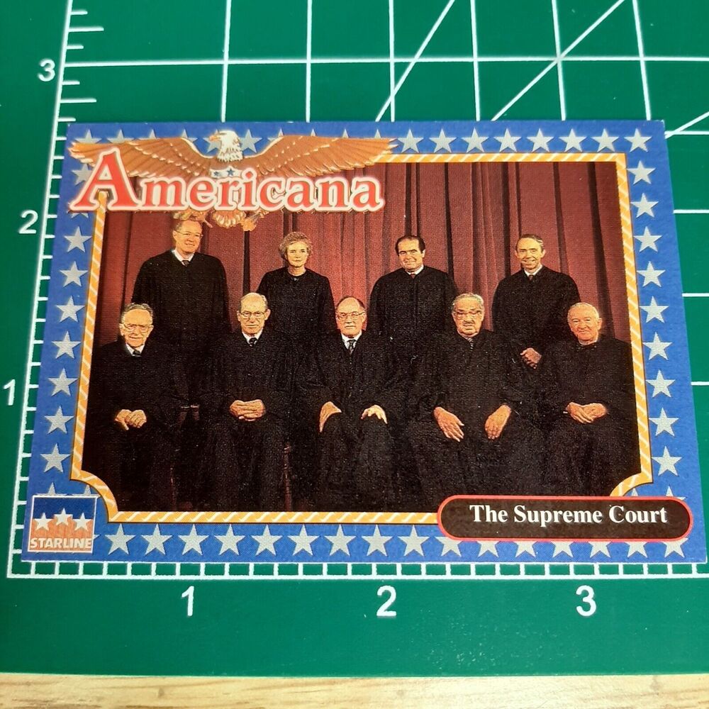 1992 The Supreme Court - Starline Americana Trading Card #213
